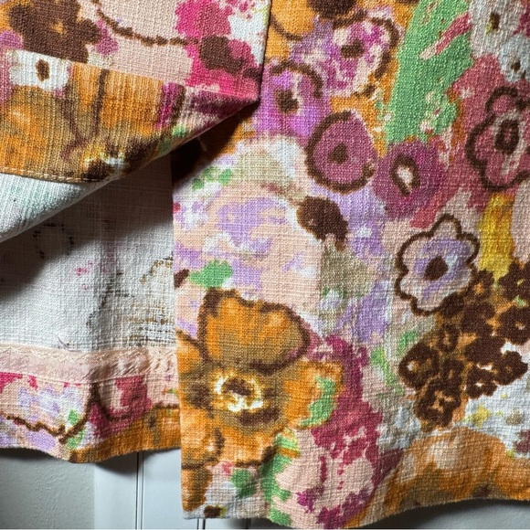 J Crew Floral Pencil Skirt Size 8 Cottagecore - Picture 8 of 9